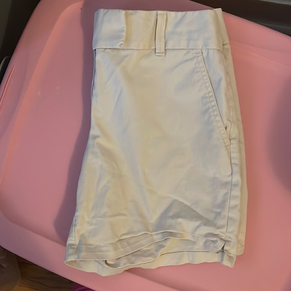 tan shorts